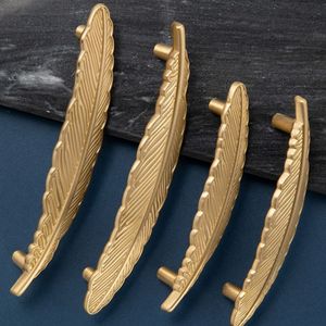 Poignée de meuble nordique en laiton massif, bouton de tirage rond texturé en cuivre pur pour armoire, tiroir, placard, porte, à trou unique - Product Image 3