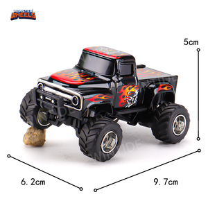Quái vật bánh xe 2.4GHz 1/64 Mini Retro Pickup Xe Tải Điều khiển từ xa trôi xe sở thích RC xe ô tô đồ chơi mô hình quà tặng cho người lớn trẻ em trai - Product Image 4