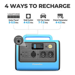 Generador Solar Portátil Azul Tti de 800w con Energía Limpia de <span class=keywords><strong>716wh</strong></span> y Sistema de Almacenamiento de Energía en Batería - Product Image 6