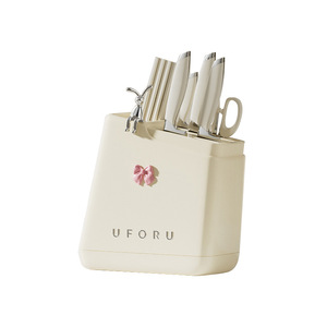 Uforu Knife Rack With Drainage For Kitchen Storage Spoon Chopstick Holder Dishwasher <b>Safe</b> - Product Image 3