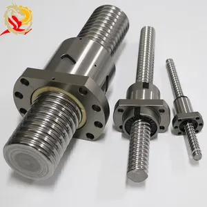 Professional Linear Motion Parts Factory Supply CF53 Material C3 C5 C7 Customized Ballscrew Shaft End Machinized Ball Screw