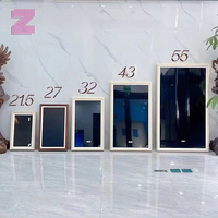 55 inç 4k yüksek çözünürlüklü reklam dijital fotoğraf çerçevesi ekran sanat dijital resim çerçevesi LCD ekran dijital ekran çerçevesi