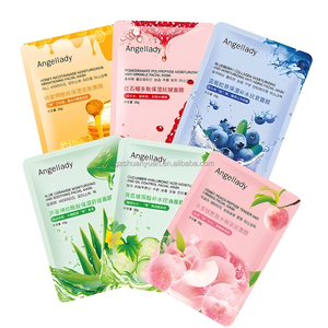 Masque facial hydratant éclaircissant de nuit à l'hyaluronate de sodium OEM ODM, masque en tissu hydratant, masque visage à la <span class=keywords><strong>concombre</strong></span> sous marque privée - Product Image 4