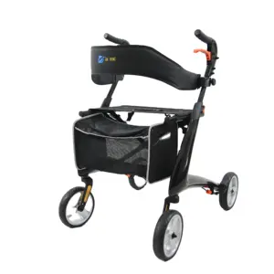 Bestseller Produkt Carbon Fiber Rolla tor Walker mit Sitz für ältere Erwachsene