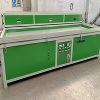 Chine Portes d'armoires de cuisine à bois entièrement automatiques Machine de presse à membrane sous vide pour porte en PVC WPC