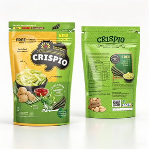 Bolsas con Cierre Personalizadas para Snacks de Patatas Fritas Picantes Balado, Empaque Personalizable para Patatas Fritas Indias - Product Image 2