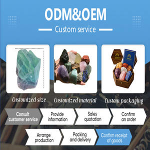 للبيع بالجملة تصميم جديد من حجر الكريستال الطبيعي أقراط متدلية للنساء مجوهرات بتصميم جميل على شكل قطرة الماء - Product Image 6