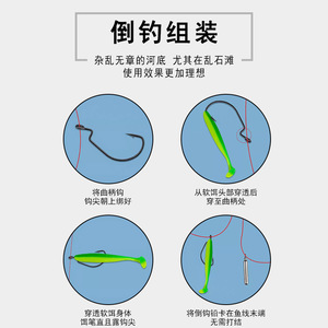 เบ็ดตกปลา Huashengda รุ่น Wide-Bodied Crank Hook 9003 ผลิตจากเหล็กกล้าคาร์บอนสูง - Product Image 3