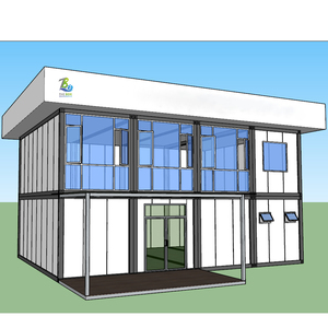 Contenedores de 20 pies de Bajo Costo, Casa Contenedor Portátil de 2 Pisos, Contenedor de Acero, Casas Prefabricadas - Product Image 5