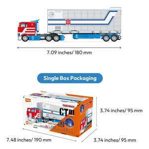 BLOKEES Wheels Transformers CT01 Optimus Prime Truck Form Model Kit Toys - Product Image 6