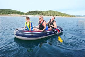Bestway-juego de balsa inflable 61068 Treck X2, bote de pesca inflable, bote de remos, 2,55 m x 1,27 m - Product Image 5