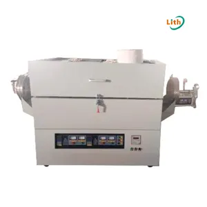 1200C Quartz Tubular Furnace Price Double 2 Zones Electric Tube Furnace with W/ Kanthal (Sweden) Heating Elements for Laboratory