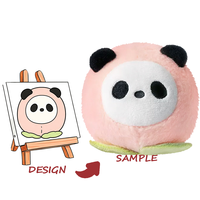 Boîte mystère en peluche super douce personnalisée avec rembourrage en coton PP - Cadeau promotionnel pour tous les âges