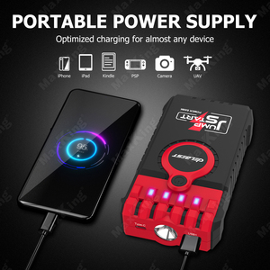 Arrancador <span class=keywords><strong>de</strong></span> Motocicletas 3 en 1 Económico, Batería <span class=keywords><strong>de</strong></span> 12000 mAh, 400 A, Cargador USB y Luz <span class=keywords><strong>de</strong></span> 18 W para Motocicleta/Barco - Product Image 5