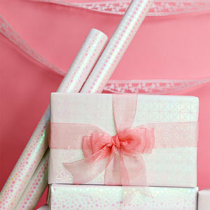 Papel de regalo al por mayor de fábrica 43*300 cm papel de regalo de cumpleaños embalaje - Product Image 2