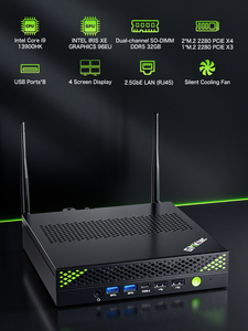 Gmktec K10 Mini Pc Gaming Computer <span class=keywords><strong>Intel</strong></span> <span class=keywords><strong>Core</strong></span> I9-13900HK Mini Host Ddr5 Computer Win 11 Pro Maatwerk <span class=keywords><strong>Desktop</strong></span> Met Com Slot - Product Image 2