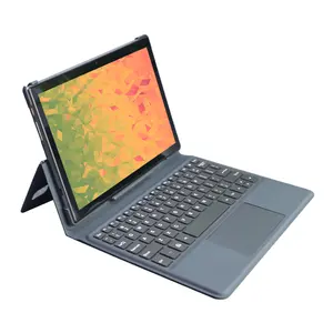 Son sürüm 10.1 ''koruyucu tasarım Tablet dizüstü kablosuz klavye hepsi bir arada özel Logo Tablet Pc