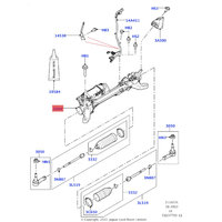 Crémaillère de direction assistée LR046039 LR159378 pour Land Rover Range Rover L405 L494 pour Jaguar