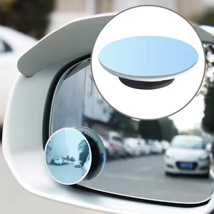 Popular Selling <b>Car</b> Rearview Side Blind Spot <b>Mirror</b> Round HD Glass Frameless 360 Degree Blind Area Reversing Auxiliary - Product Image 3
