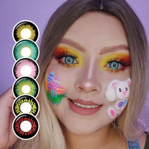 <span class=keywords><strong>คอนแทคเลนส์</strong></span>ฟรีไซส์ Pseyeche รุ่น Black Out สำหรับฮาโลวีน <span class=keywords><strong>ค</strong></span>อสเพลย์แวมไพร์ <span class=keywords><strong>คอนแทคเลนส์</strong></span>ตาแมวสีเหลือง <span class=keywords><strong>คอนแทคเลนส์</strong></span>ลาย Sharingan - Product Image 6