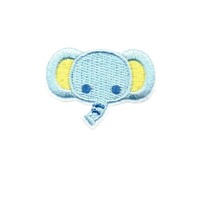 Mini Patchs Brodés Animaux Kawaii Thermocollants Auto-adhésifs Koala Panda Tigre pour Vêtements d'Enfants et Décoration de Sacs à Dos