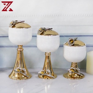 Accueil <span class=keywords><strong>nain</strong></span> support base en métal couverture calla lily décoration exquise maison - Product Image 5