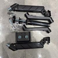 Support de moniteur réglable, capacité de charge : 9 kg, support de moniteur de bureau, support double moniteur 17-32 pouces