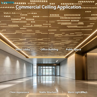 Panneau décoratif en aluminium perforé de haute qualité pour plafond intérieur, façade extérieure, bardage métallique pour projet de construction