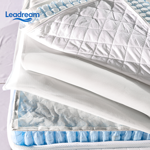 Surmatelas en fibre de polyester, douceur moyenne, design respirant, style minimaliste, pour chambre à coucher - Product Image 5