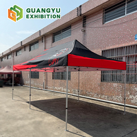 Carpa Personalizada Plegable de 10x20 pies (3x6 m), Resistente, con Marca Personalizada para Exposiciones Corporativas y Ferias Comerciales