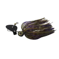 Mycena 15g/0.53OZ Plastique Chatter Bait Spinner Big Blade Jig Dancer Buzzbait Wobbler Bass Pike Fishing Lure for Bottom Fishing