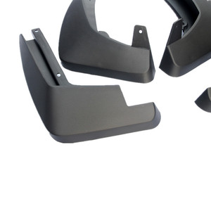 Garde-boue en plastique noir pour pneus Renault, 2015-2018, pour Classe E, Classe K, Koleos, Bincai, Capricorn, déflecteurs de voiture - Product Image 2