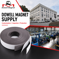 Ruban magnétique flexible permanent Dowell Rubber Magnet 30m pour l'assemblage industriel et les projets de fabrication depuis 2012