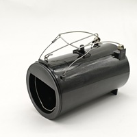 Qualirey Piège tunnel solide pour taupes, souris et rats, avec appât de piégeage, pour usage extérieur en jardin, BRS-005, en stock