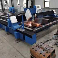 Machine de découpe laser à fibre à portique Rbqlty 6000W 12000W 15000W CNC pour découpe de métaux avec table ouverte Cypcut