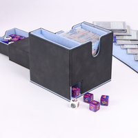 Boîte de rangement pour cartes à collectionner, personnalisée, Magic OEM, en cuir PU durable, pour jeux de cartes