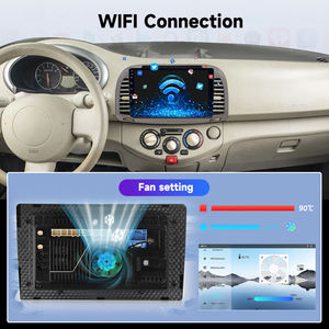 Radio para Auto Android de 9'' Podofo para Micra III/March III K12 2002-2010, Qualcomm 8 Núcleos, 4+64G, CarPlay/Android Auto Inalámbrico, WiFi, 4G - Product Image 3