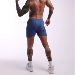 Calzoncillos Bóxer para Hombre, 100% Algodón, Azules, Transpirables, Suaves y Cómodos, Cintura Elástica, Tallas 48-66, Proveedor Mayorista - Product Image 1