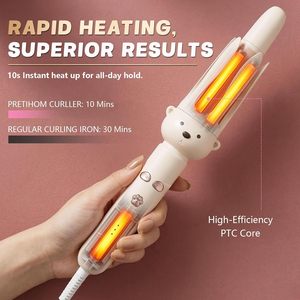 Rizador de Pelo Automático de 28 mm, Rizador Iónico de Doble Dirección con 3 Ajustes de Temperatura - Product Image 3