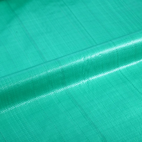 Fabrikgrünes PP-Gewebe für Baustellenzäune 1x100m Bauzaun mit Logo Tela PP Verde Cerramiento