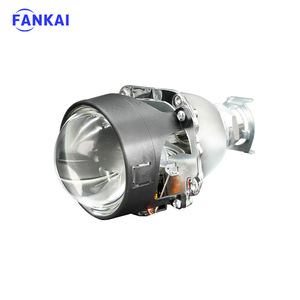 Fankai 2.5 Inch Dual Beam Projector Lens <b>H4</b> 6000K 55W 12V For Car Headlight Upgrade Universal Fit - Product Image 2