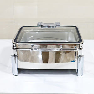 Ресторан отеля, новый квадратный, из нержавеющей стали, Электрический нагреватель для буфета - Product Image 6