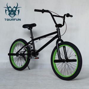 Tourfun 20-inch BMX <b>Bike</b> Aluminum Alloy Rigid <b>Frame</b> Freestyle Street Stunt <b>Bike</b> Comfort Saddle 90kg Load Capacity - Product Image 4