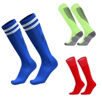 Chaussettes antidérapantes de Sport pour hommes, 100 pièces, chaussettes de Football en coton de haute qualité à Double bande, serviette en coton, vente en gros