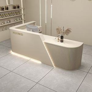 Mostrador de Caja Syf S para Pequeños Tiendas de Ropa, Salones de Uñas, Bares y Mostradores de Recepción Sencillos para Salones de Belleza - Product Image 1
