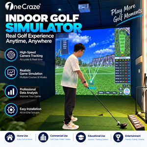 AR Sport Impact Screen <b>Golf</b> Simulator Virtual Interactive Projection <b>Golf</b> Game System for Club Entertainment Center and Training - Product Image 1