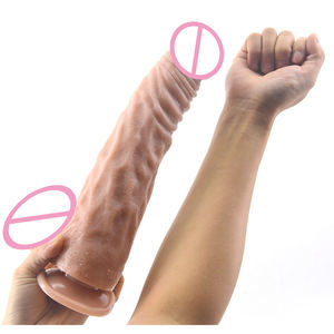 Dildo réaliste de grande taille en PVC noir de 11 pouces, <span class=keywords><strong>prix</strong></span> d'usine, avec ventouse, pour femmes - Product Image 2