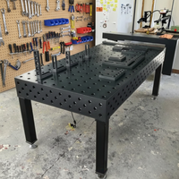Table de soudage 3D XINTIAN D16D28 en fonte nitrurée, plateforme modulaire de soudage, kit de gabarits et de pinces pour la fabrication de soudures métalliques