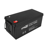 Batterie au plomb scellée VRLA sans entretien, batterie 12V 200ah 250ah pour système solaire, éclairage UPS