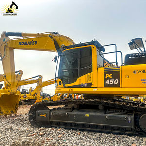 Socio de construcción seminuevo y fiable con tecnología avanzada y motor Cummins, excavadora usada Komatsu DE LA PC450-8 - Product Image 2